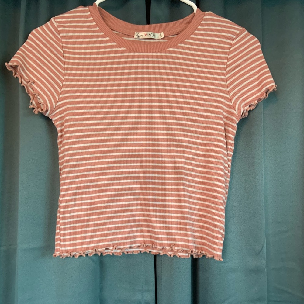 Stripped crop top